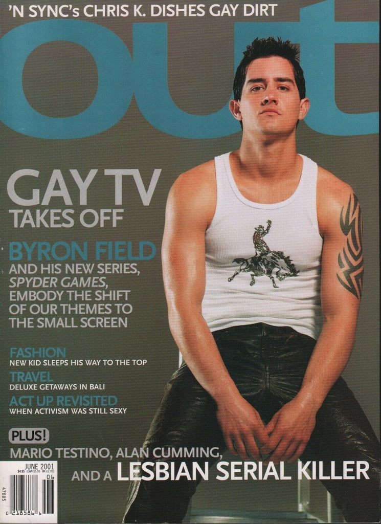 Out June 2001 Byron Field Mario Testino Alan Cumming Depeche Mode 052318DBF2
