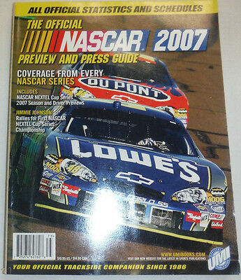 Nascar Magazine Jimmie Johnson Guide 2007 121114R