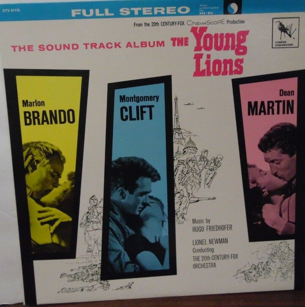 The Soundtrack album The young Lions Dean Martin Marlon Brando vinyl 092318LLE