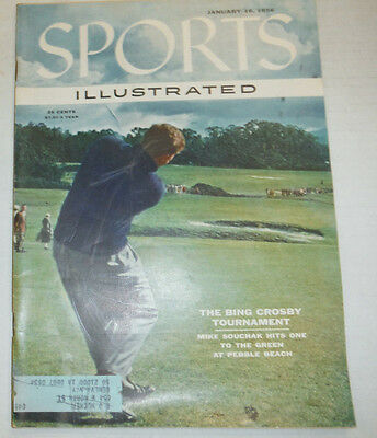 Sports Illustrated Magazine Bing Crosby Tournament January 1956 WITH ML 040715R