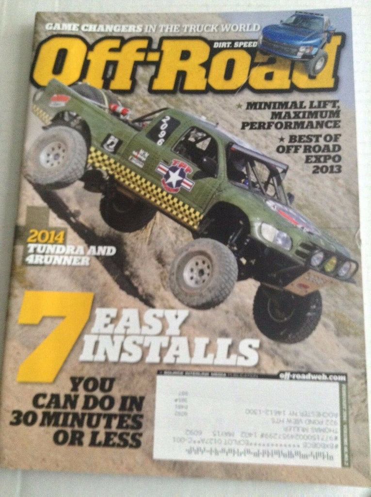 Off-Road Magazine 2014 Tundra And 4Runner February 2014 032317NONRH