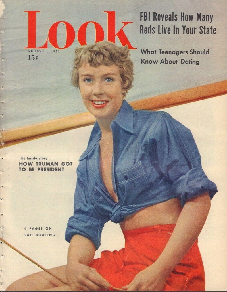 Look August 1 1950 Truman Gene Autry Debby Reynolds 011419DBE