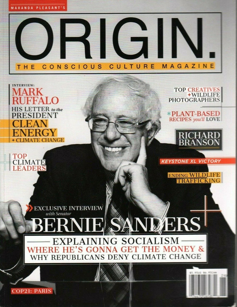 Origin Magazine Duel Cover Issue #26 Bernie Sanders Richard Banson 022420AME