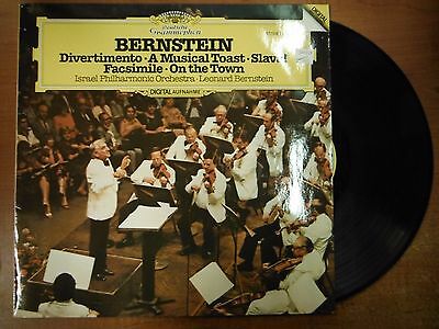 33 RPM Vinyl Bernstein Divertimento for Orchestra Deutsche Grammophon 032415SM