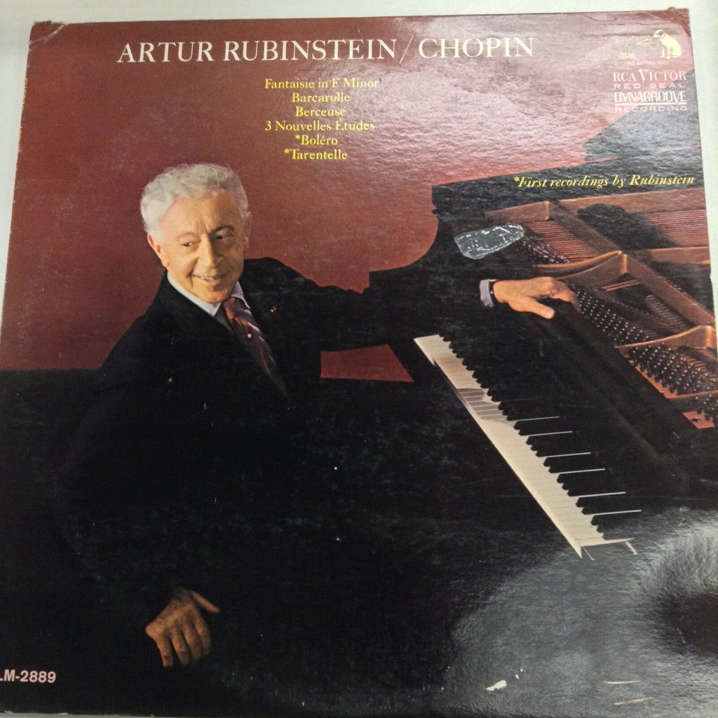 Arthur Burnstein LM2889 Chopin RCA Victor MONO 33RPM 030817RR