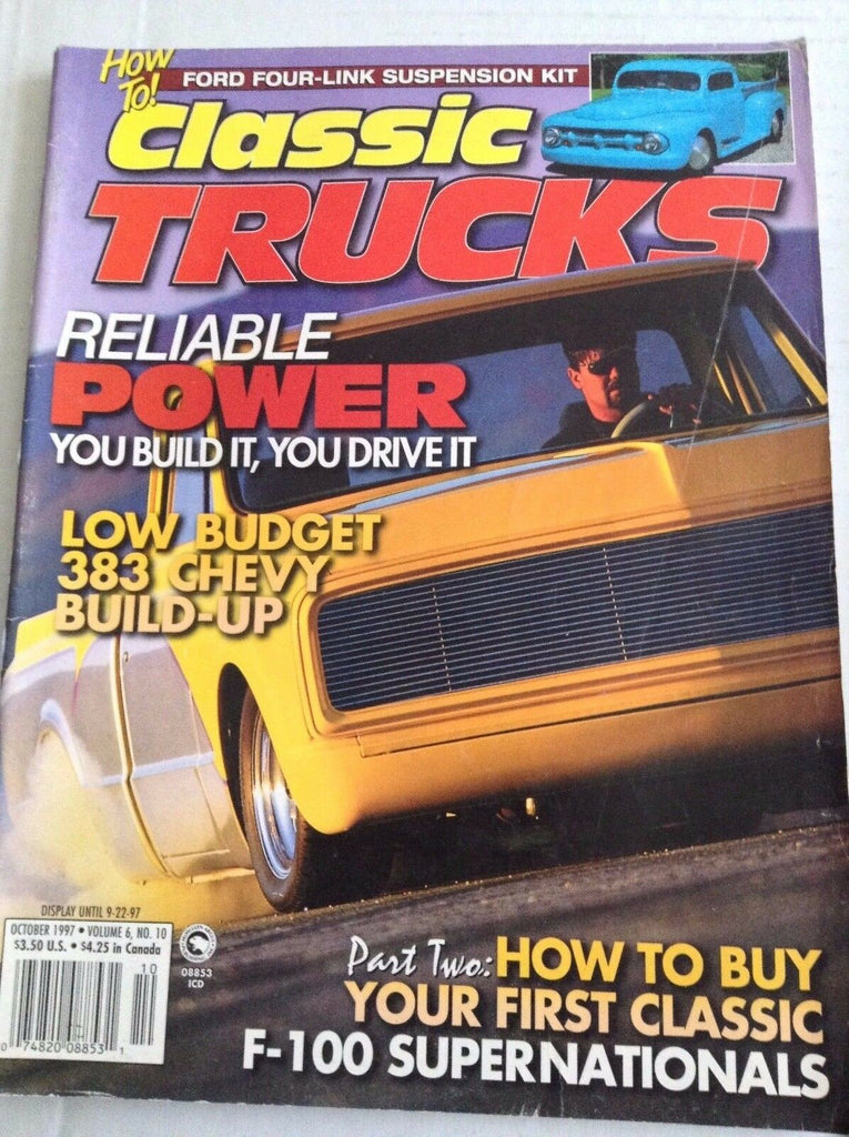Classic Trucks Magazine Reliable Power 383 Chevy Build October 1997 032217NONRH