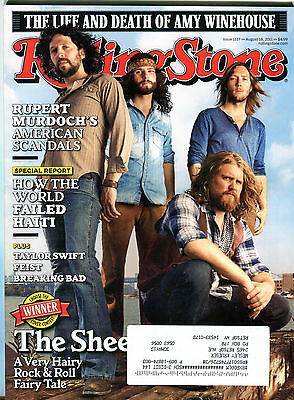 Rolling Stone Magazine August 18 2011 The Sheepdogs w/ML EX 032216jhe