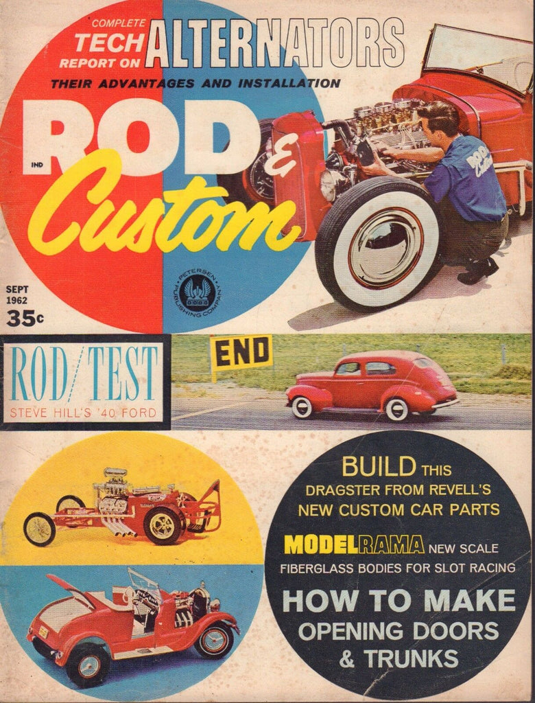 Rod & Custom September 1962 Steve Hill's '40 Ford 030117nonDBE