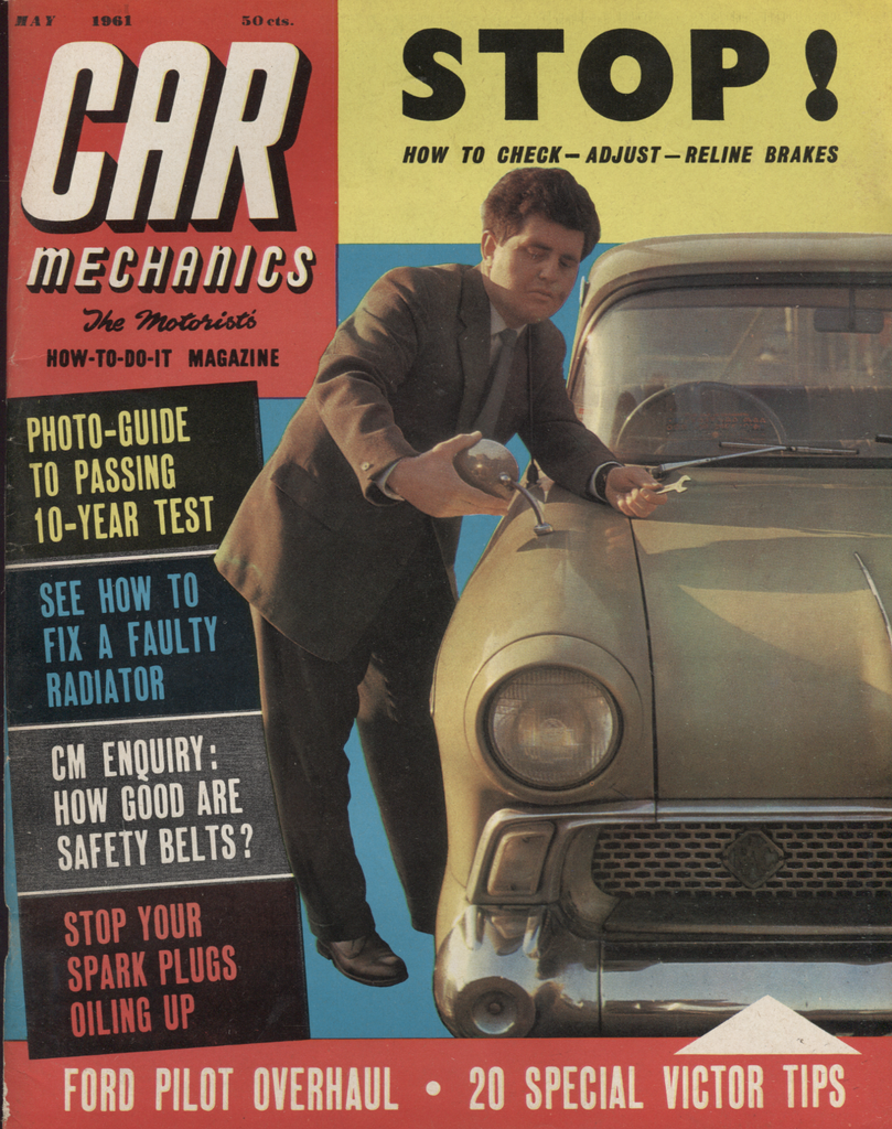 Car Mechanics May 1961 CM Enquiry Spark Plugs Ford Pilot 051220DBE