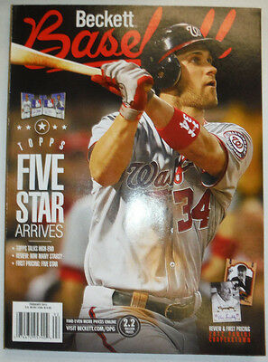 Beckett Baseball Magazine Clay Luraschi Five Star Arrives February 2013 010915R