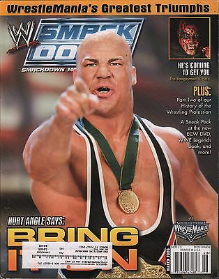 WWF Magazine March 2006 Kurt Angle, The Boogyman w/ML EX 011316DBE