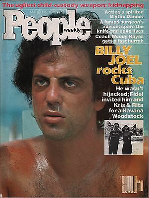 People Weekly March 19 1979 Billy Joel, Kris Kristofferson VG 012816DBE