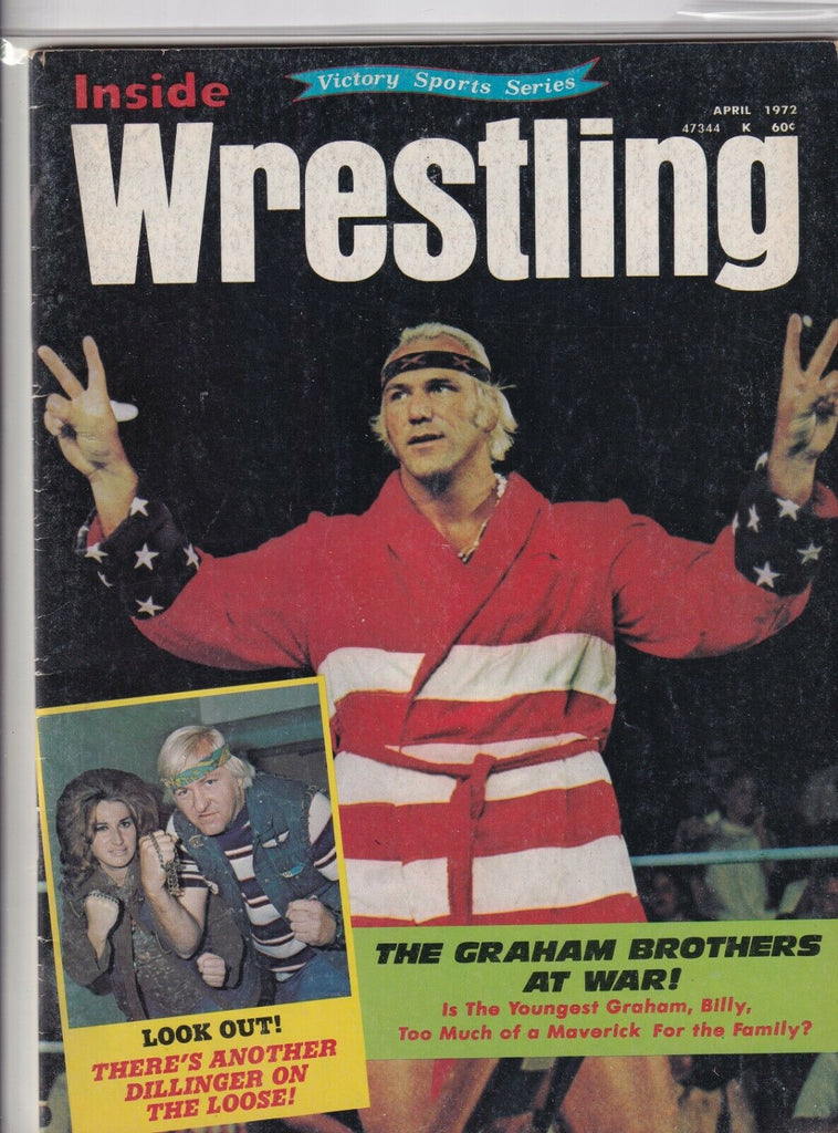 Inside Wrestling Bill Graham & Dillinger April 1972 061919nonr