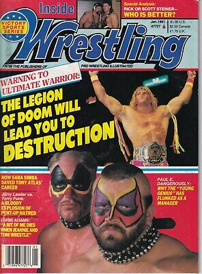Inside Wrestling Legion Of Doom Ultimate Warrior January 1991 022719nonr