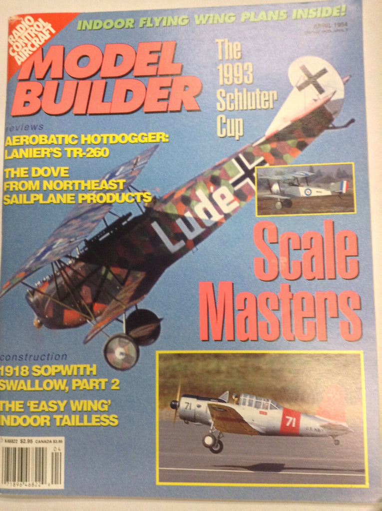 Model Builder Magazine Lanier's TR-260 Scale Masters April 1994 040917nonrh
