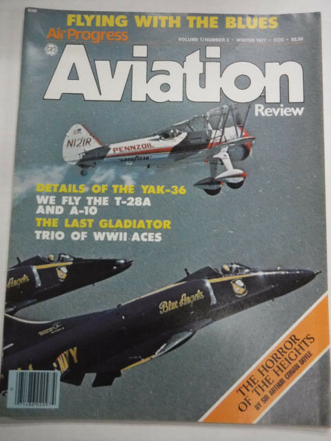 Aviation Review Magazine Yak-36 & T-28A Winter 1977 121416R
