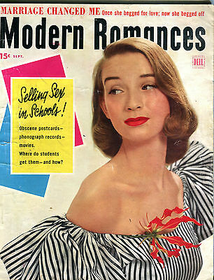 Modern Romances Magazine September 1952 VG 071216jhe