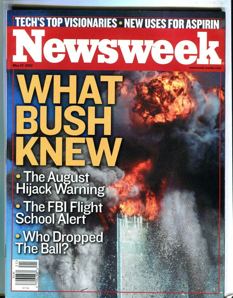 Newsweek Magazine May 27 2002 What Bush Knew EX No ML 101116jhe