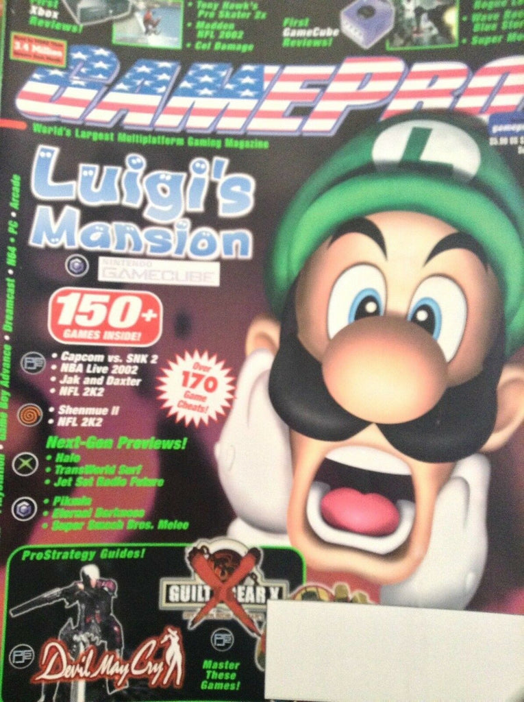 GamePro Magazine luigi's Mansion December 2001 122817nonrh