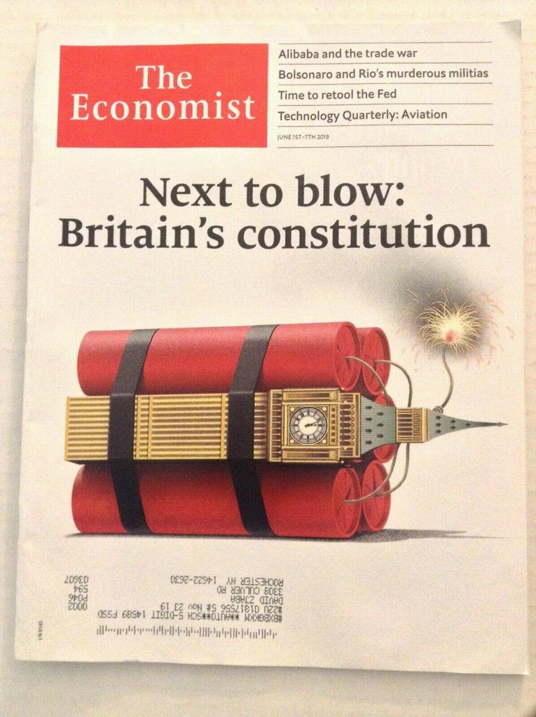 The Economist Britain's Constitution June 1-7, 2019 081419nonrh