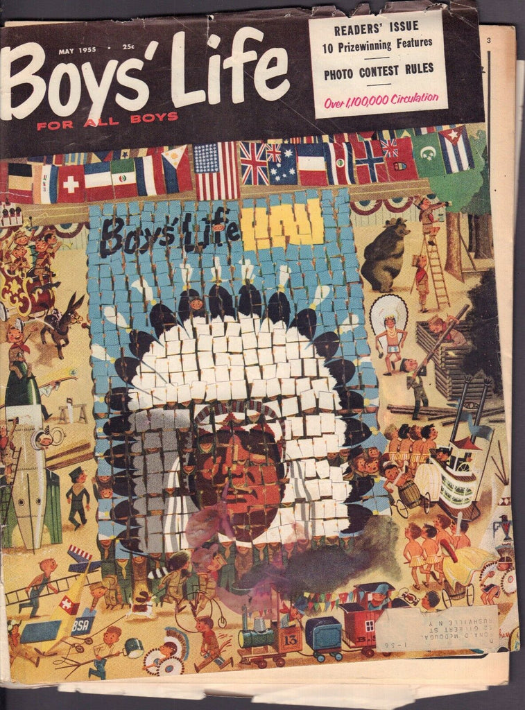 Boys Life May 1955 Readers Issue, Photo Contest Rules w/ML 011717DBE2