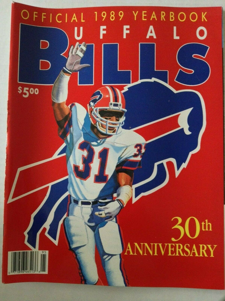 Buffalo Bills 30th Anniversary 1989 Yearbook 031819nonrh