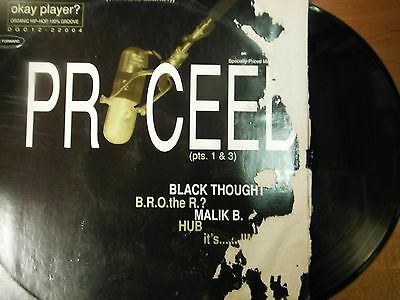 33 RPM Vinyl The Roots Proceed Pts 1&3 DGC Records DGC12-22004 012815SM