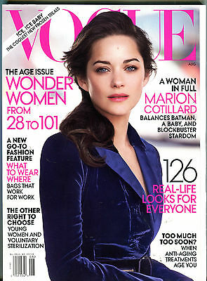 Vogue Magazine August 2012 Marion Cotillard EX 070816jhe