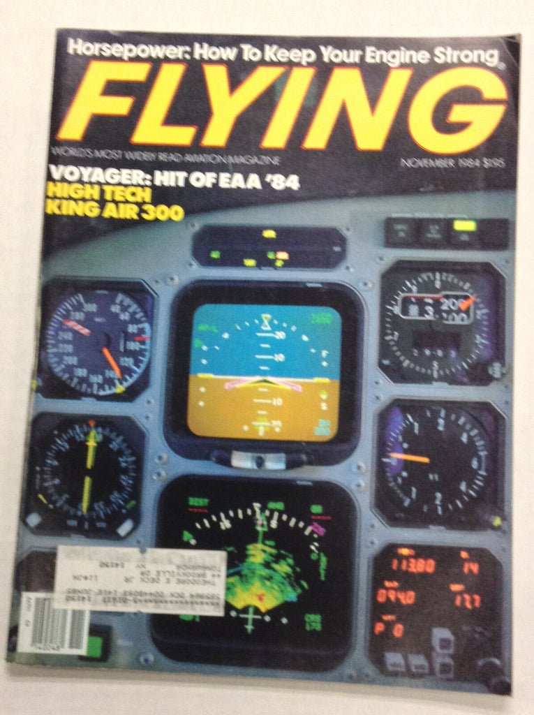 Flying Magazine Voyager Hit Of EAA King Air 300 November 1984 122016R