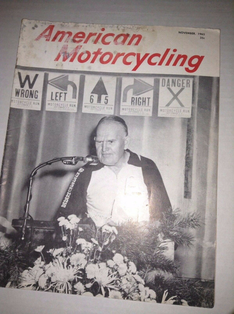 American Motorcycling Magazine Santa Fe Short Track November 1965 032517NONRH