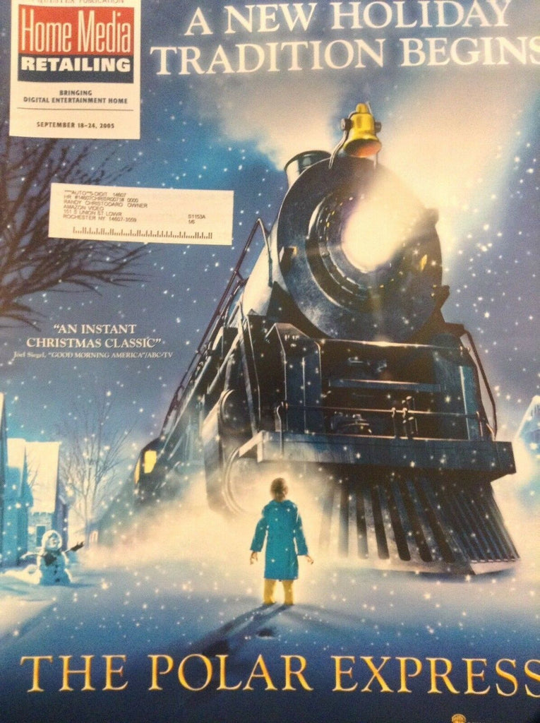 Home Media Retailing Magazine The Polar Express September 24, 2005 010118nonrh