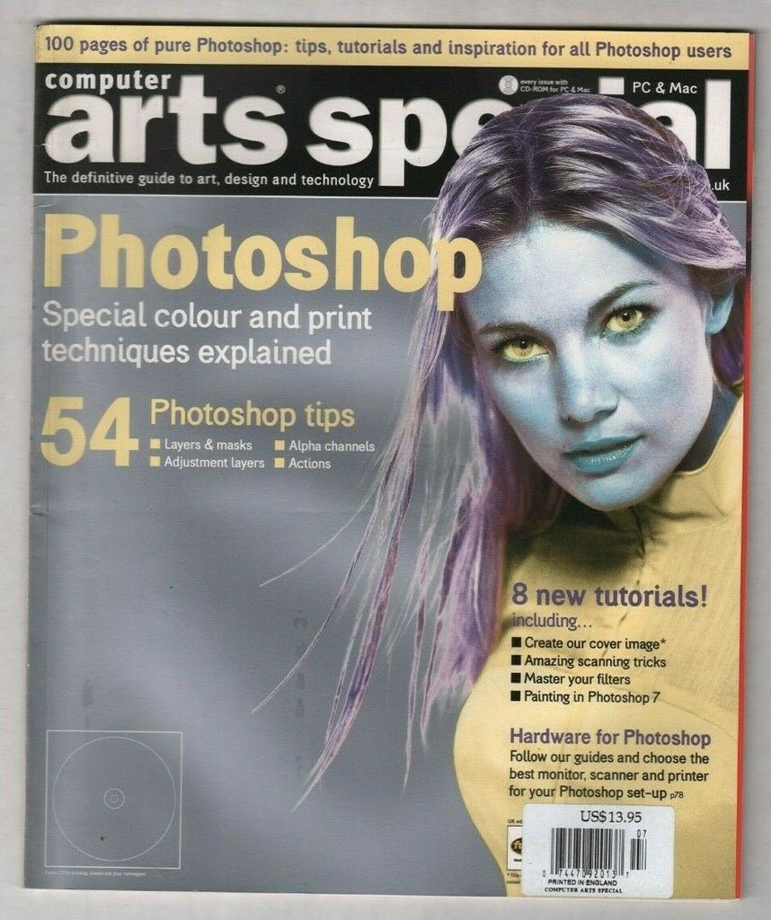 Computer Arts Special UK Mag Photoshop Tips & Tutorials 2002 No.34 011520nonr