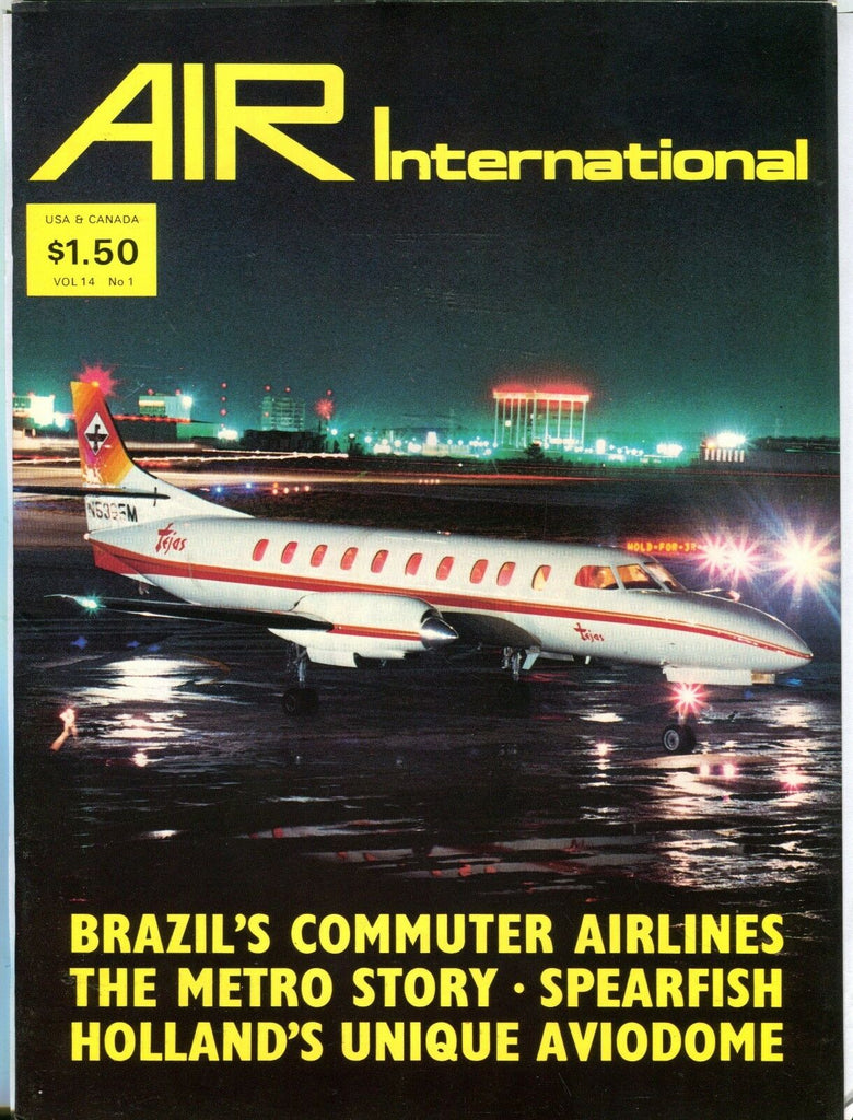 Air International Magazine January 1978 Brazil Commuters EX No ML 112616jhe