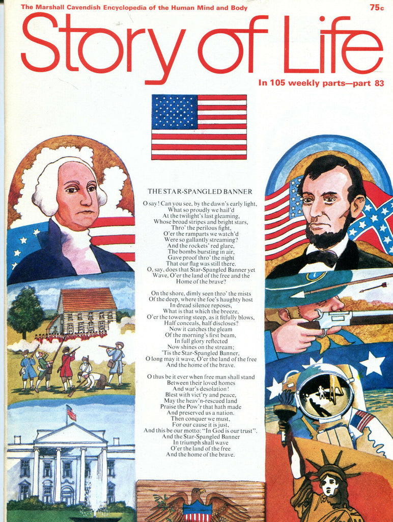 Story Of Life Magazine Part 83 1970 Star-Spangleed Banner EX 051616jhe