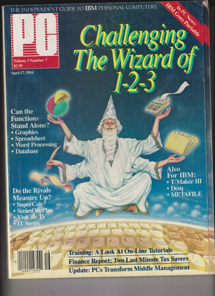 PC Mag Challenging The Wizard Of 1-2-3 April 17, 1984 120719nonr
