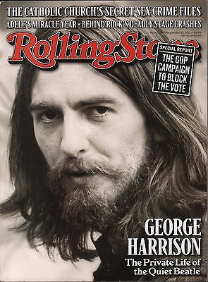 Rolling Stone September 15 2011 George Harrison EX 121815DBE2