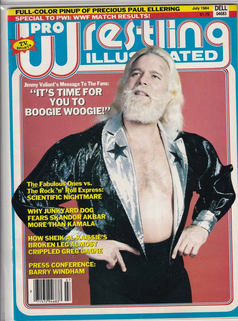 Pro Wrestling Illustrated Jimmy Valiant Rock N Roll Express July 1984 060519nonr