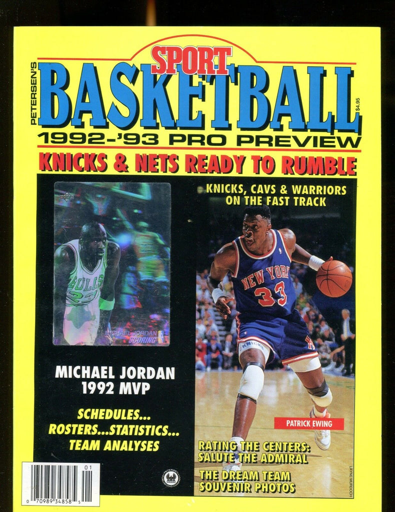 Petersen's Pro Basketball 1992-93 Michael Jordan EX Yellow 013017jhe