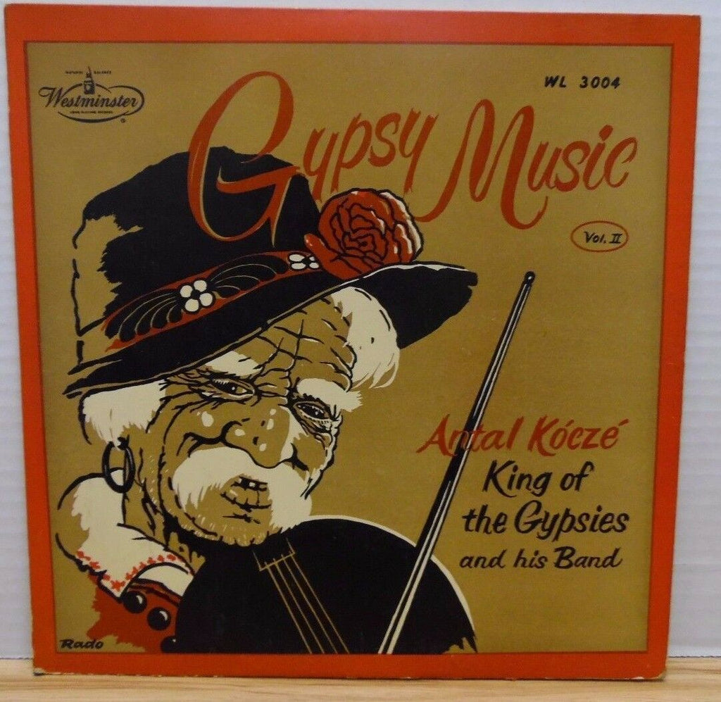 Gypsy Music Vol.2 Antal Kocze WL-3004 Westmister 33rpm 092717DBE2