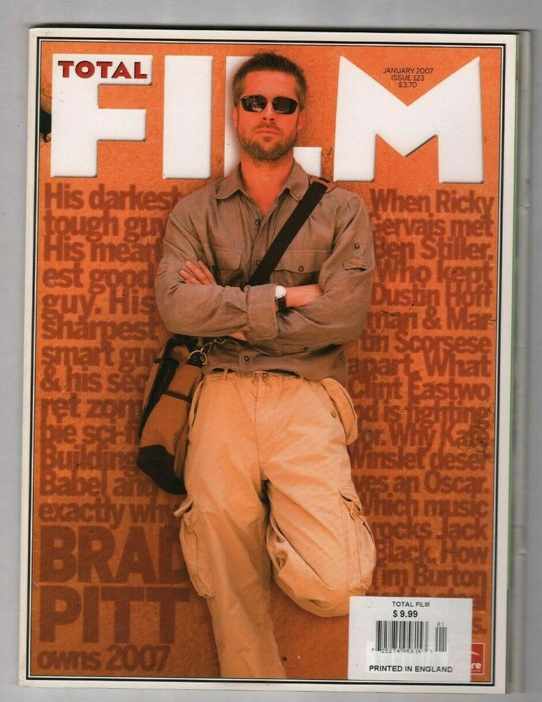 Total Film Mag Brad Pitt Kate Winslet Ricky Gervais January 2007 030420nonr2
