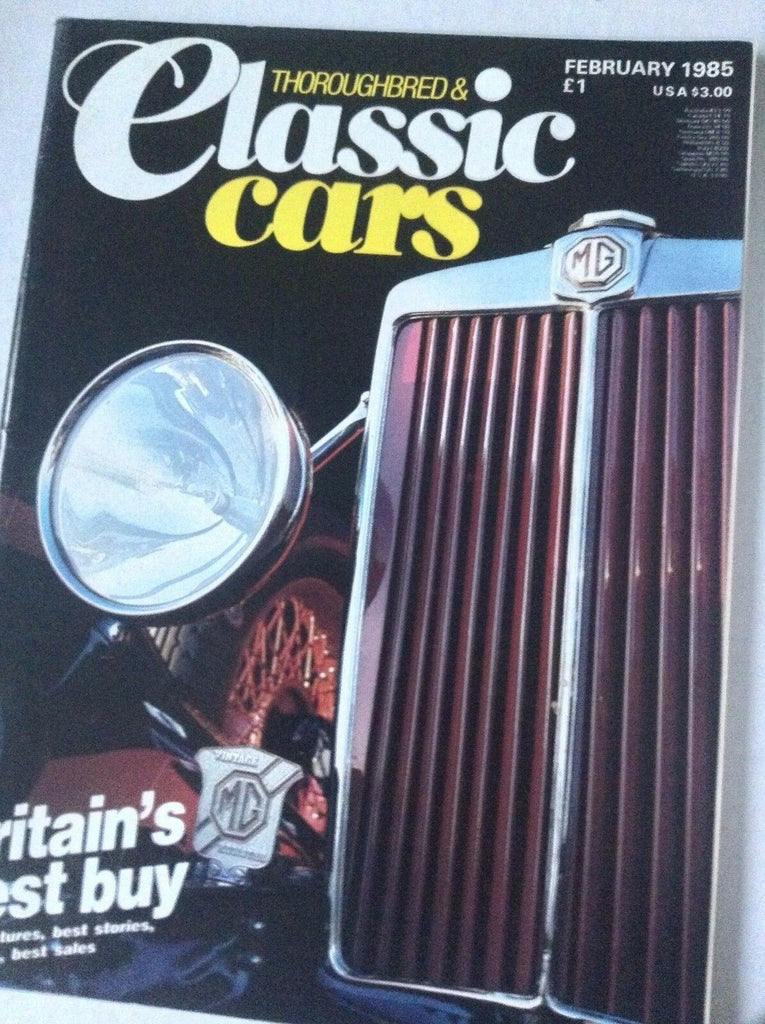 Classic Cars Magazine Britain's Best Buy Jonathan Wood February 1985 062117nonrh