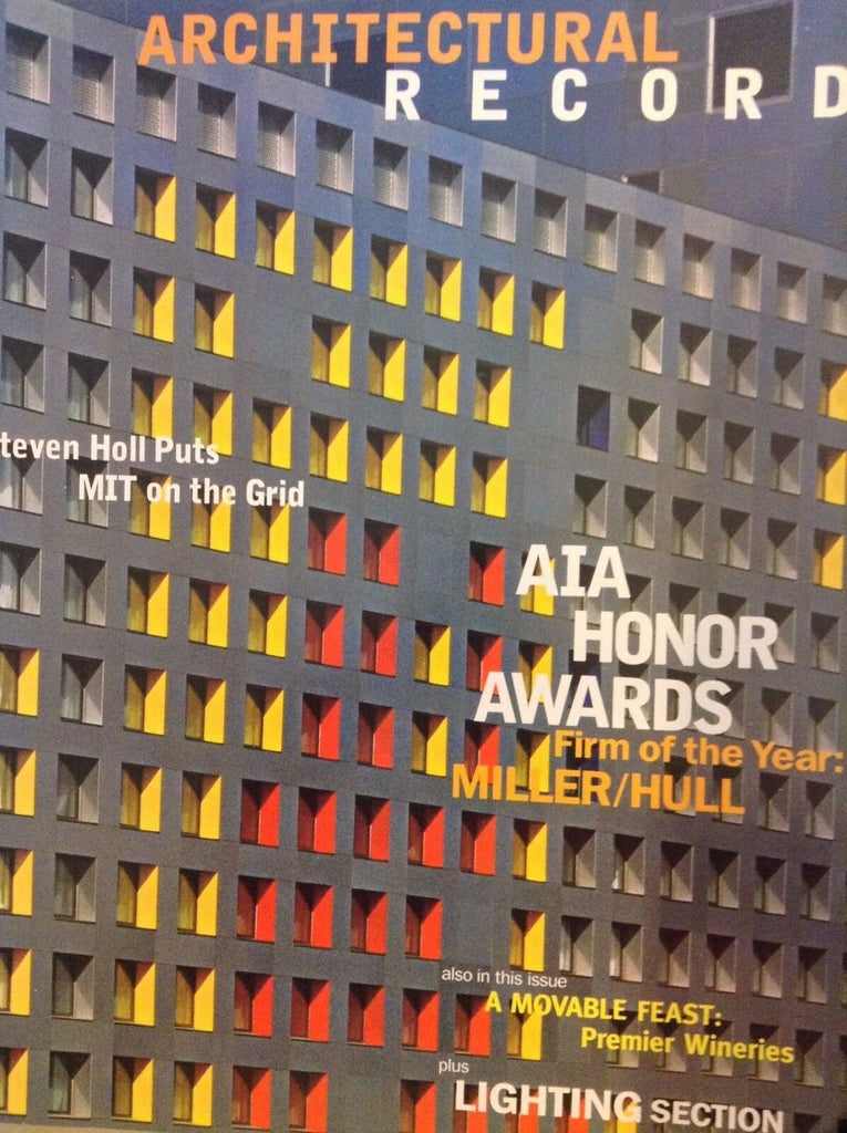 Architectural Record Magazine AIA Honor Awards May 2003 101817nonrh