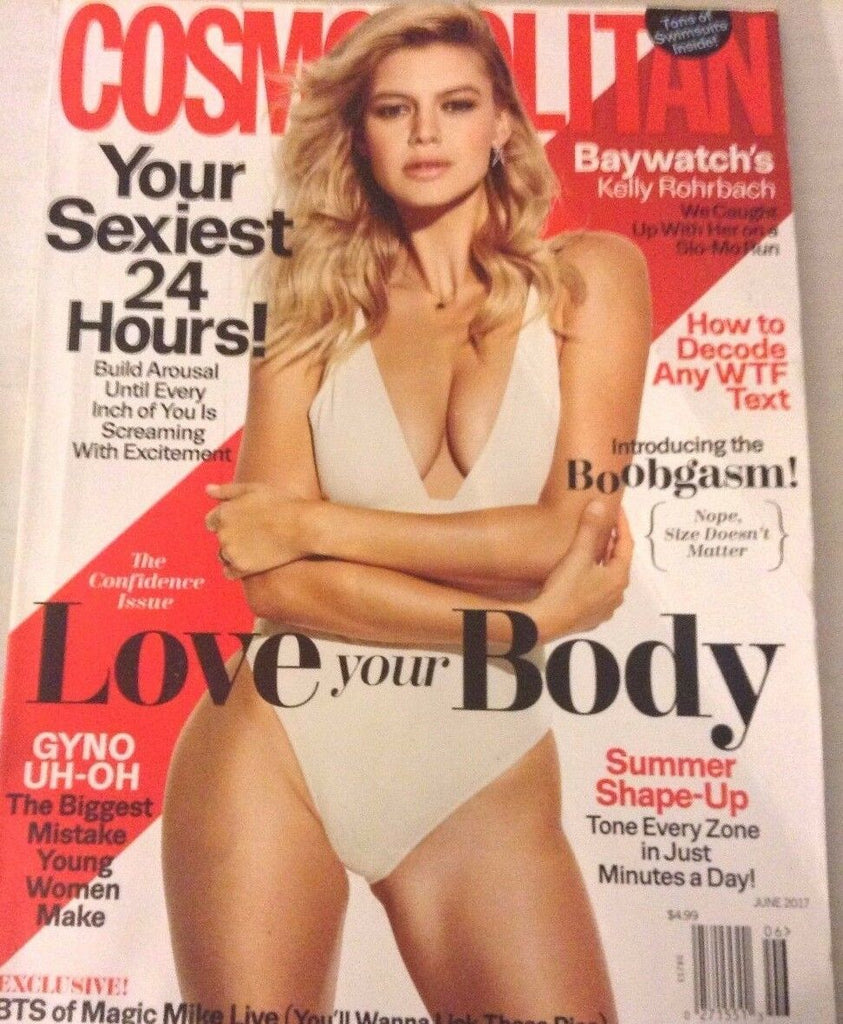 Cosmopolitan Magazine Baywatch's Kelly Rohrbach June 2017 080117nonrh