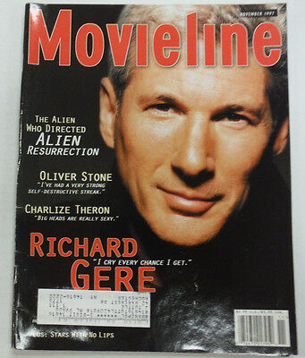 Movieline Magazine Richard Gere & Oliver Stone November 1997 052515R
