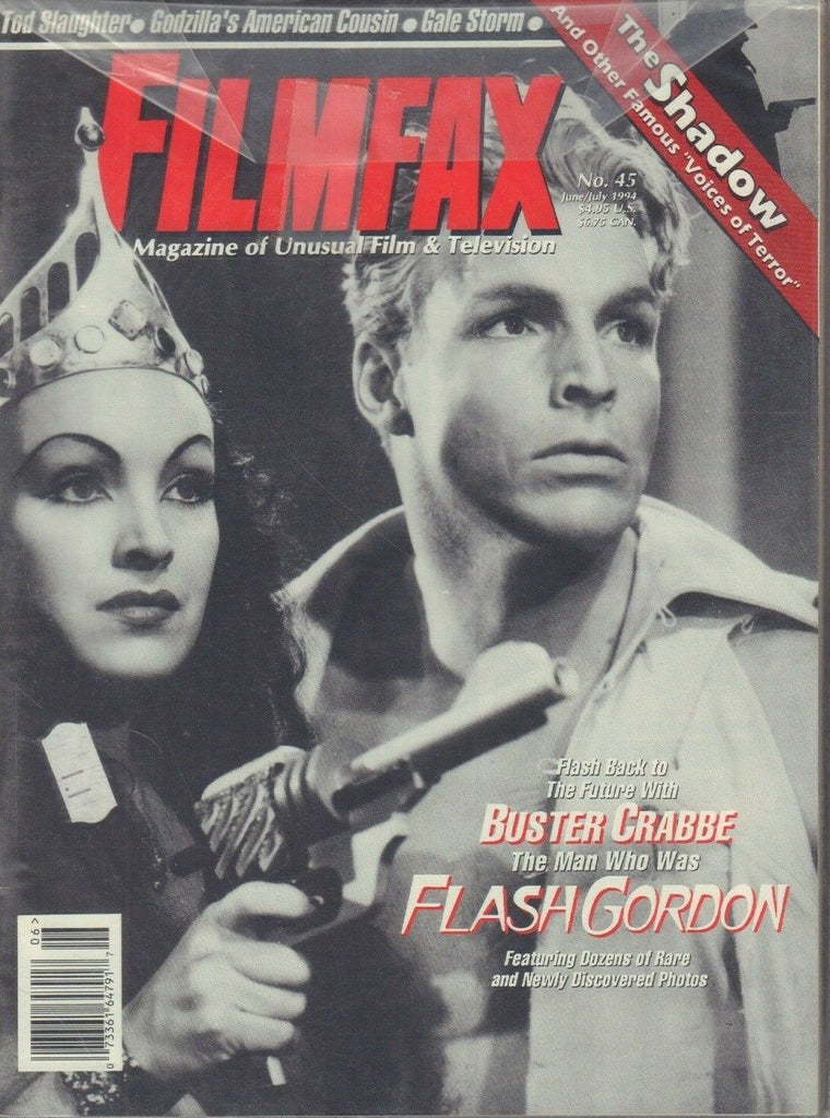 Filmfax June July 1994 Buster Crabbe Tod Slaughter Gale Storm 030719DBE