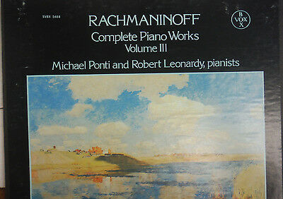 Rachmaninoff Complete Piano Works Vol III 33RPM 053016 TLJ