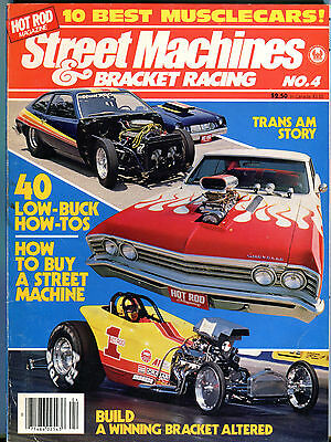 Hot Rod Street Machines & Bracket Racing Magazine 1980 Trans Am EX 030116jhe