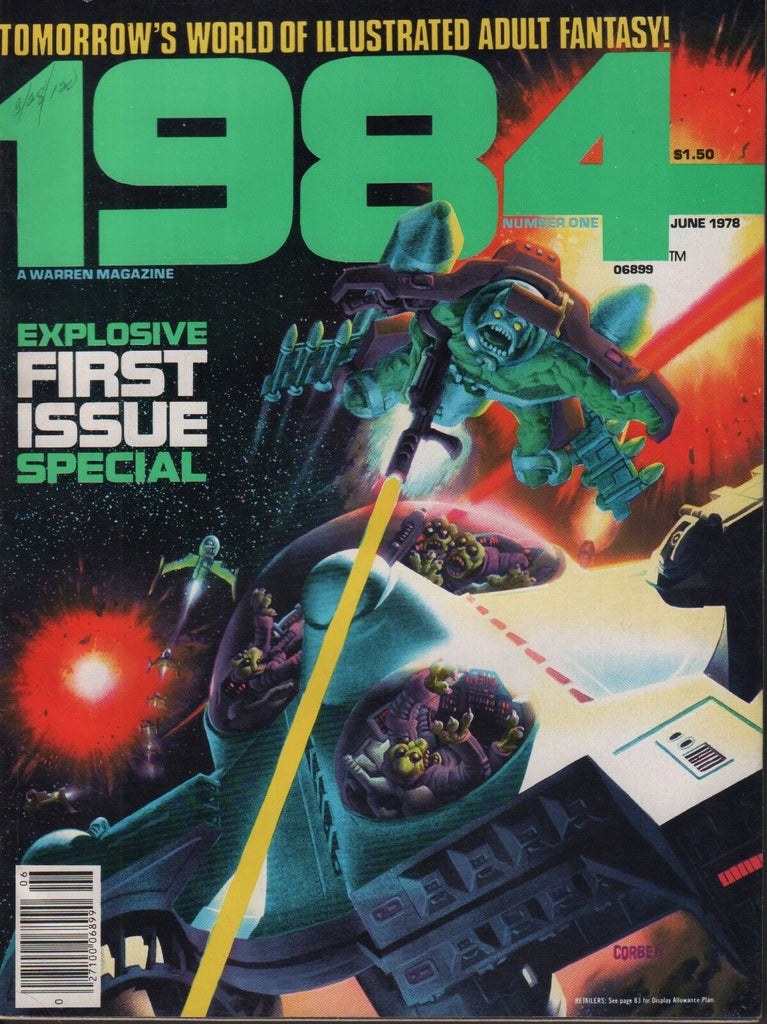 1984 June 1978 #1 First Issue June 1978 032618DBE3