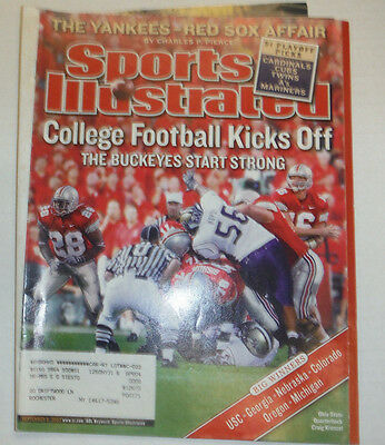 Sports Illustrated Magazine The Buckeyes Start Strong September 2003 020915R2