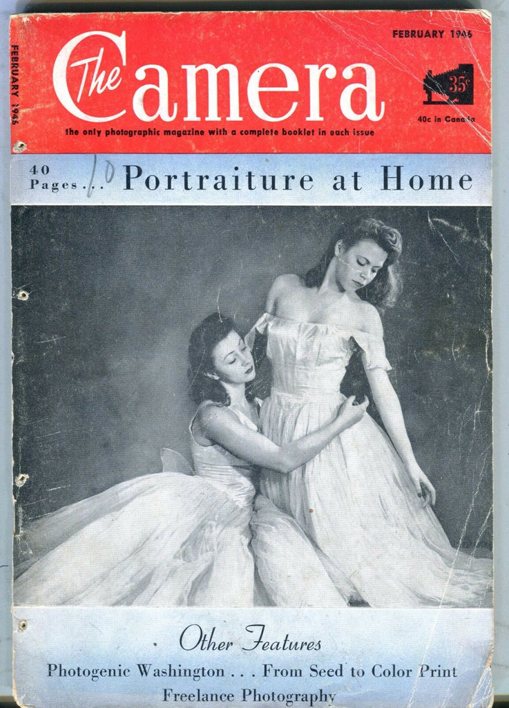 The Camera Magazine February 1946 Home Portraiture ACC 040817nonjhe